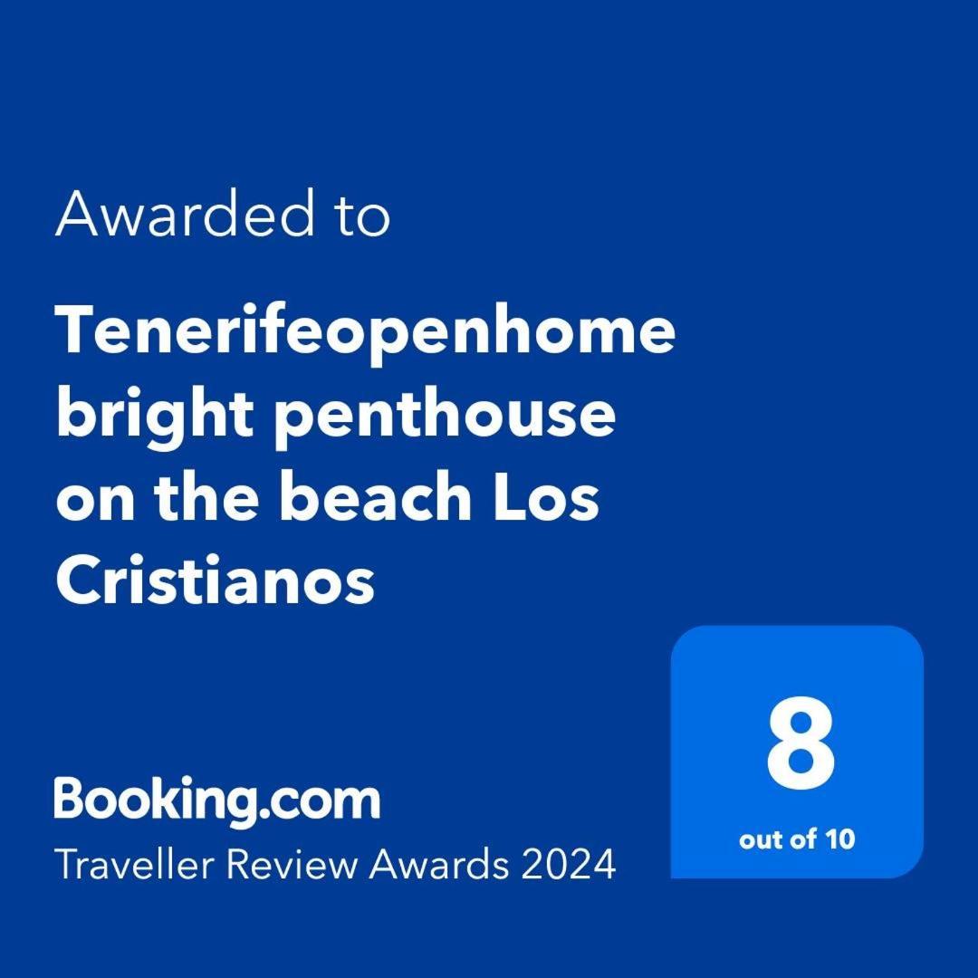 Tenerifeopenhome Bright Penthouse On The Beach Los Cristianos Arona  Exterior photo